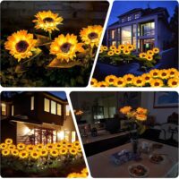 Sun flower Solar Light